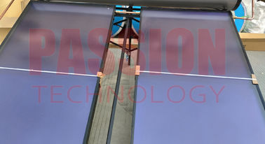 Collettore solare di titanio della lamina piana del rivestimento del CE per il sistema di riscaldamento dell'hotel, piscine