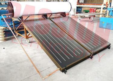 radiatore di acqua termale solare della lamina piana del bagno di 300L 250L, collettore solare di titanio blu