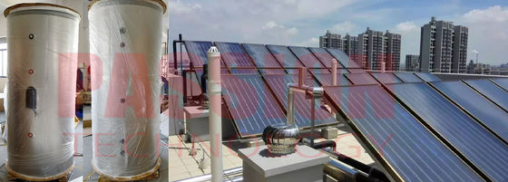 Il sistema solare del riscaldamento dell'acqua della grande capacità per la spaccatura della località di soggiorno dell'hotel ha pressurizzato l'acqua solare Heater Flat Plate Collector