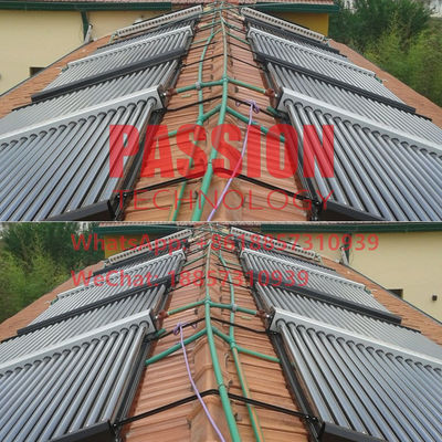 Non collettore termico di Heater Rooftop Vacuum Tube Solar dell'acqua solare di pressione