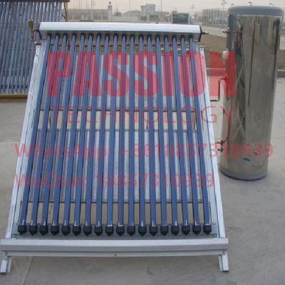 400L ha spaccato l'acqua solare solare Heater Tank di acciaio inossidabile del riscaldamento dell'acqua di pressione 304