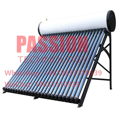 impianto termico solare solare 250L di acciaio inossidabile dello scaldabagno 304 di pressione 300L