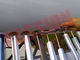 Scaldabagno solare montato tetto del condotto termico