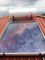 Riscaldatore di acqua solare della lastra piana pressurizzata del tetto, rivestimento solare blu del riscaldatore a energia solare
