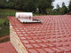 Riscaldatore di acqua solare della lastra piana pressurizzata del tetto, rivestimento solare blu del riscaldatore a energia solare