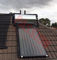 Collettore solare di titanio blu della lamina piana del rivestimento dello scaldabagno solare compatto del tetto