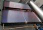 Collettore solare della lamina piana di 2 Sqm, collettori a energia solare di vetro temperati per riscaldare