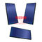 Collettore termico solare di titanio blu di Heater Blue Coating Flat Collector dell'acqua solare della lamina piana