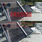 Scaldabagno solare dello stagno di pressione bassa del collettore solare del tubo a vuoto del tetto piano