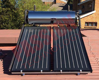 Impianto termico solare pressurizzato della lamina piana, scaldabagno solare della lamina piana di uso della cucina