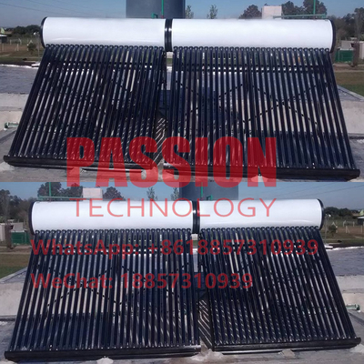 collettore solare di Heater Tap Water Flat Roof dell'acqua solare compatta del tubo a vuoto 500L