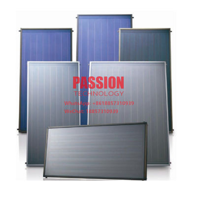 Collettore solare a piastra piatta in titanio blu 500L Pressure Flat Panel Solar Water Heater