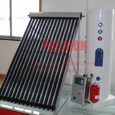 500L Split Pressurized Solar Water Heater Copper Coil 50tubes Pipe di calore Collettore solare